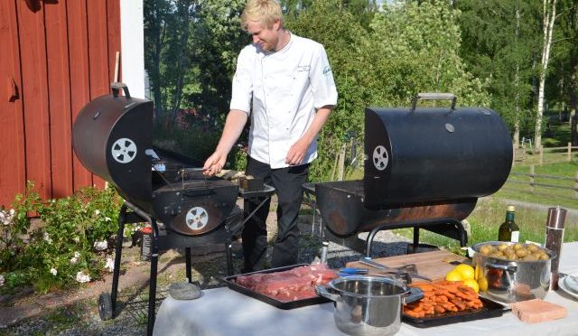 Stjärnkock vid grillen